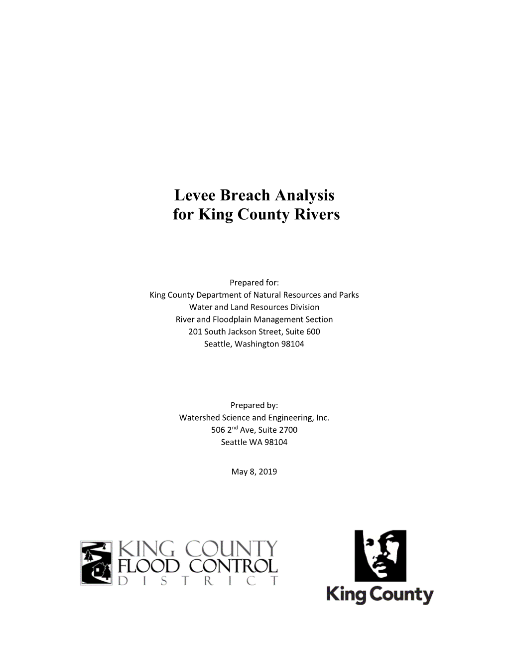 Levee Breach Analysis for King County Rivers