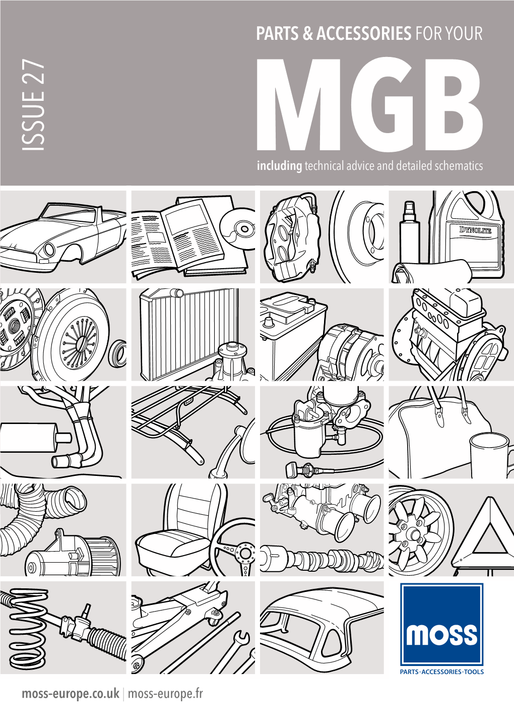 Mgbincluding Technical Advice and Detailed Schematics MGB 1962-80 PARTS & ACCESSORIES