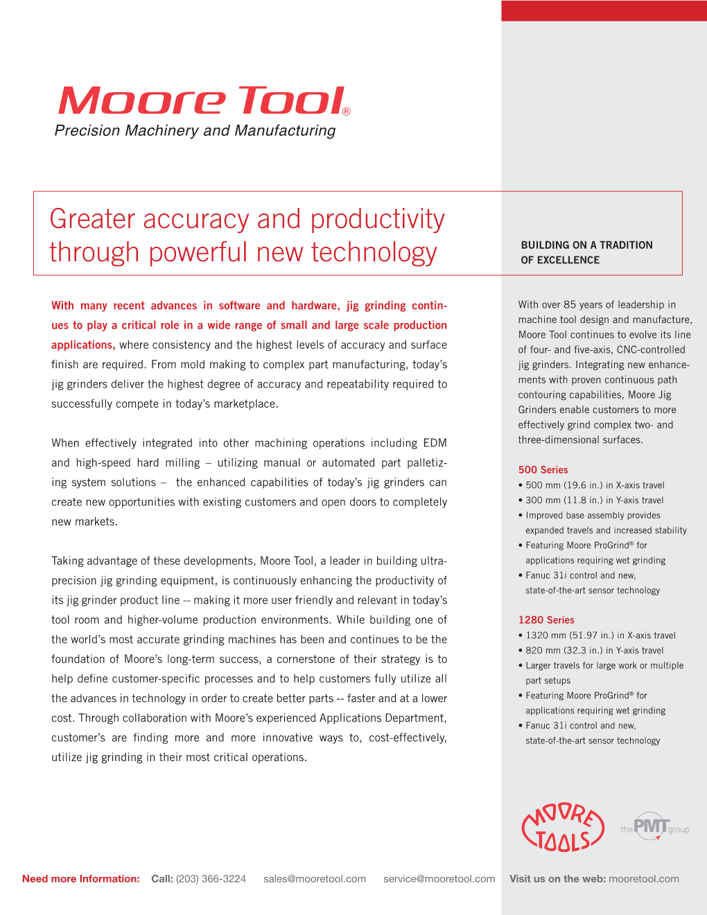 Greater Accuracy and Productivity Through Powerful New Technology