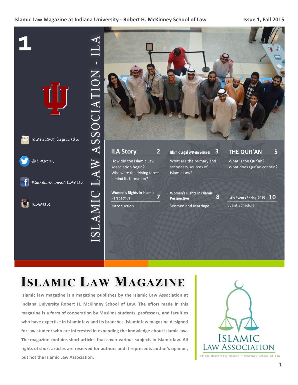 Islamic Law Magazine!