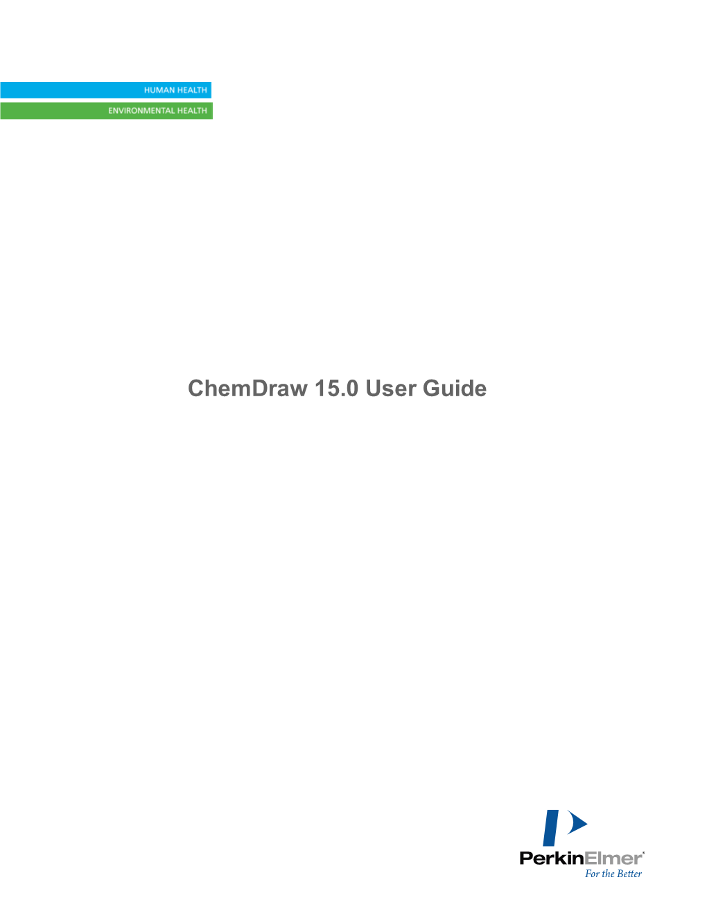 Chemdraw 15.0 User Guide Chemdraw 15.0