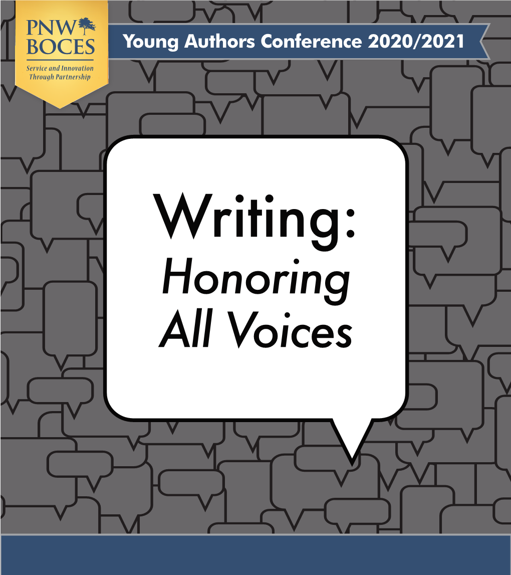 Young Authors Conference Brochure