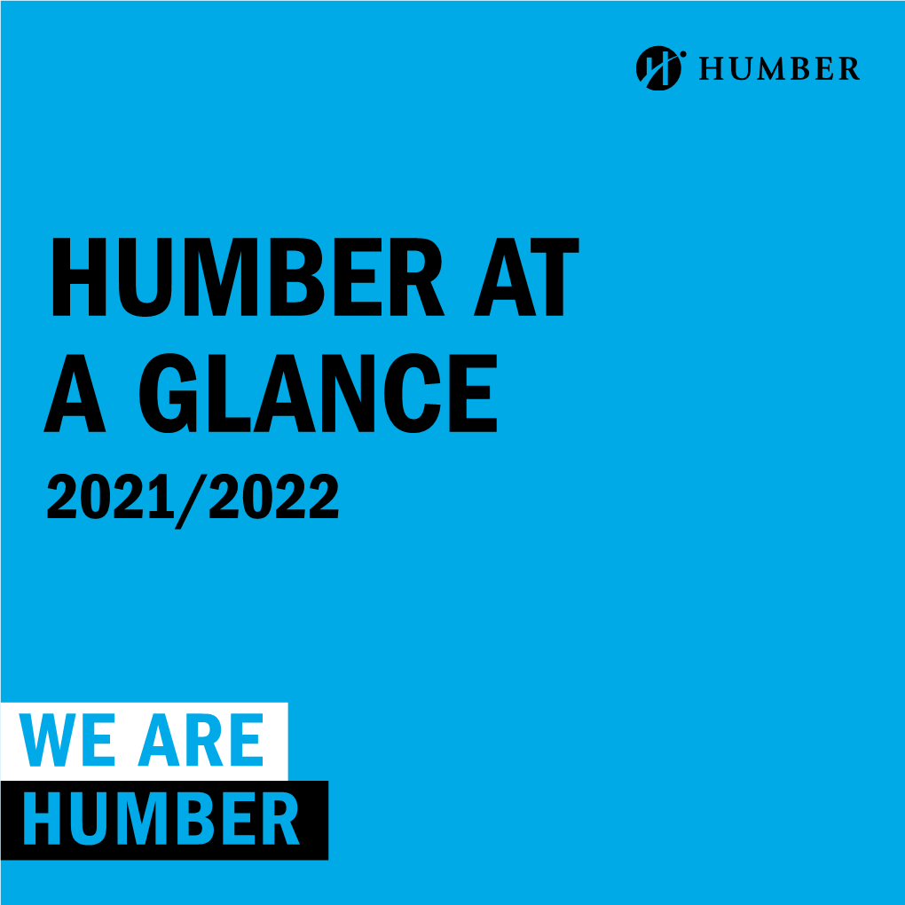 Download Humber at a Glance 2021/2022