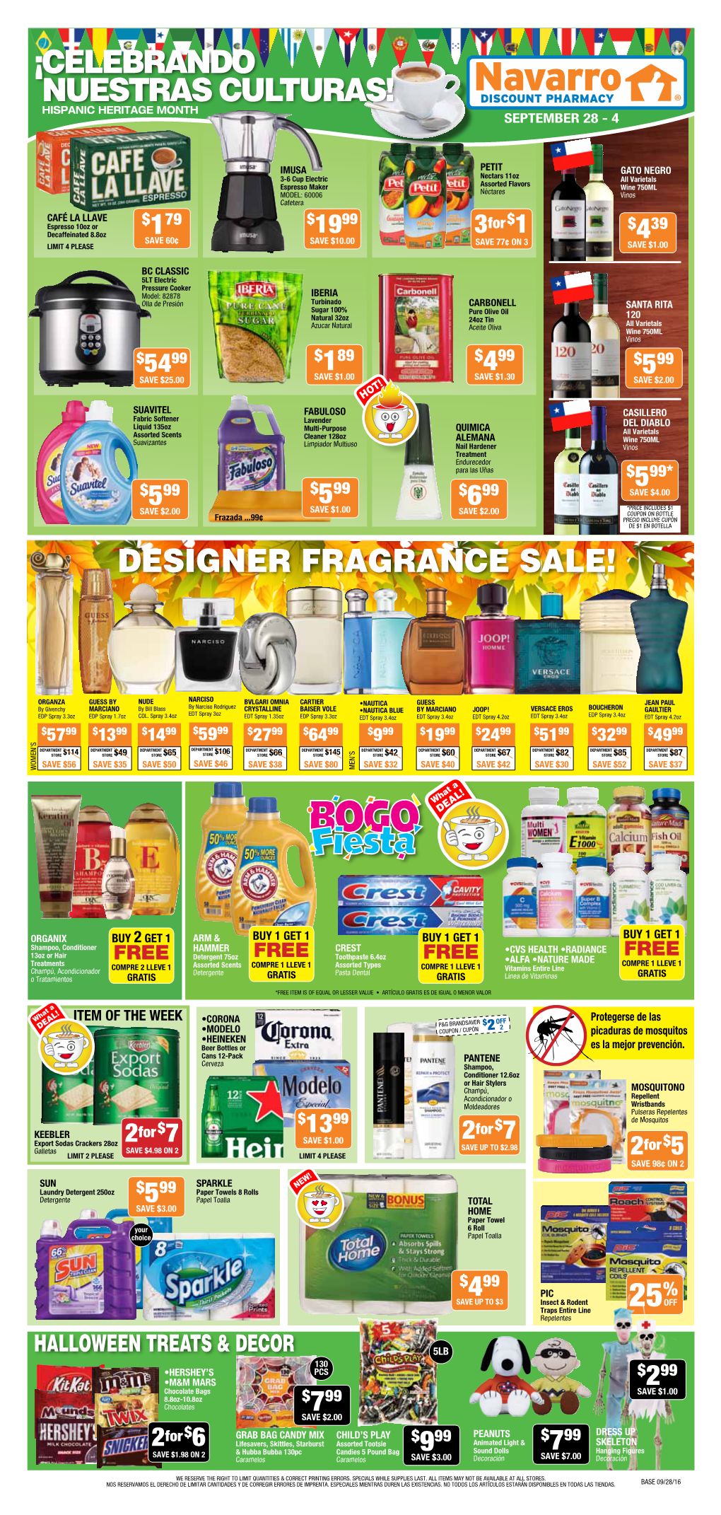 Designer Fragrance Sale!