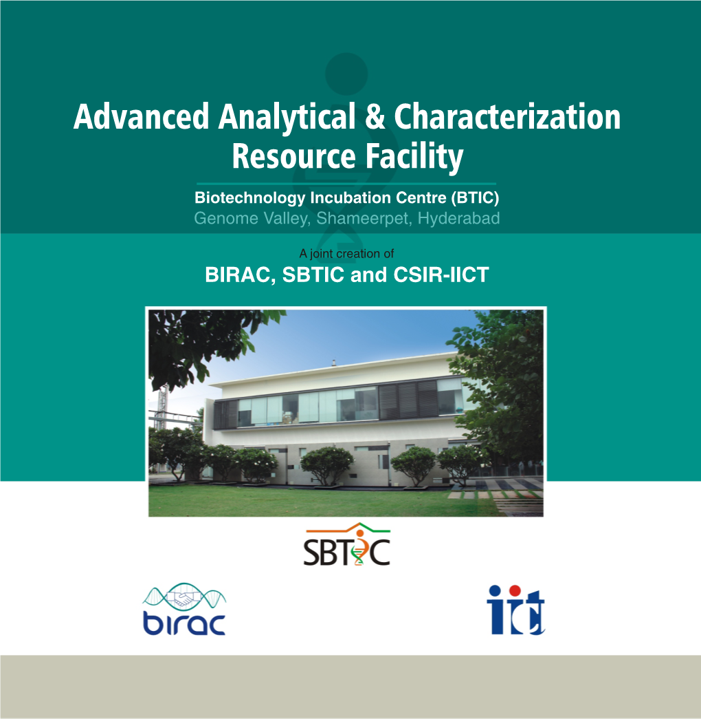 Advanced Analytical & Characterization Resource Facility