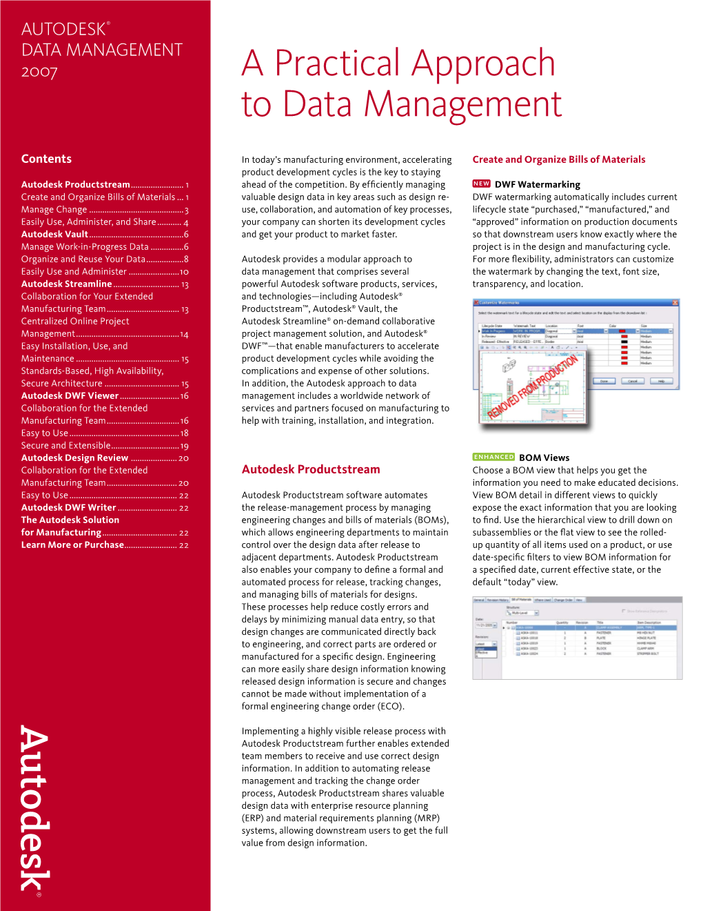 Autodesk Data Management 2007