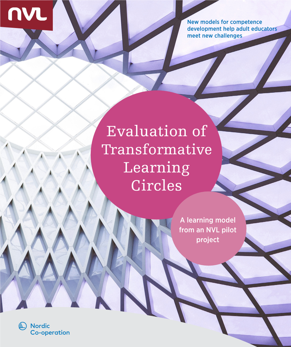 Evaluation of Transformative Learning Circles