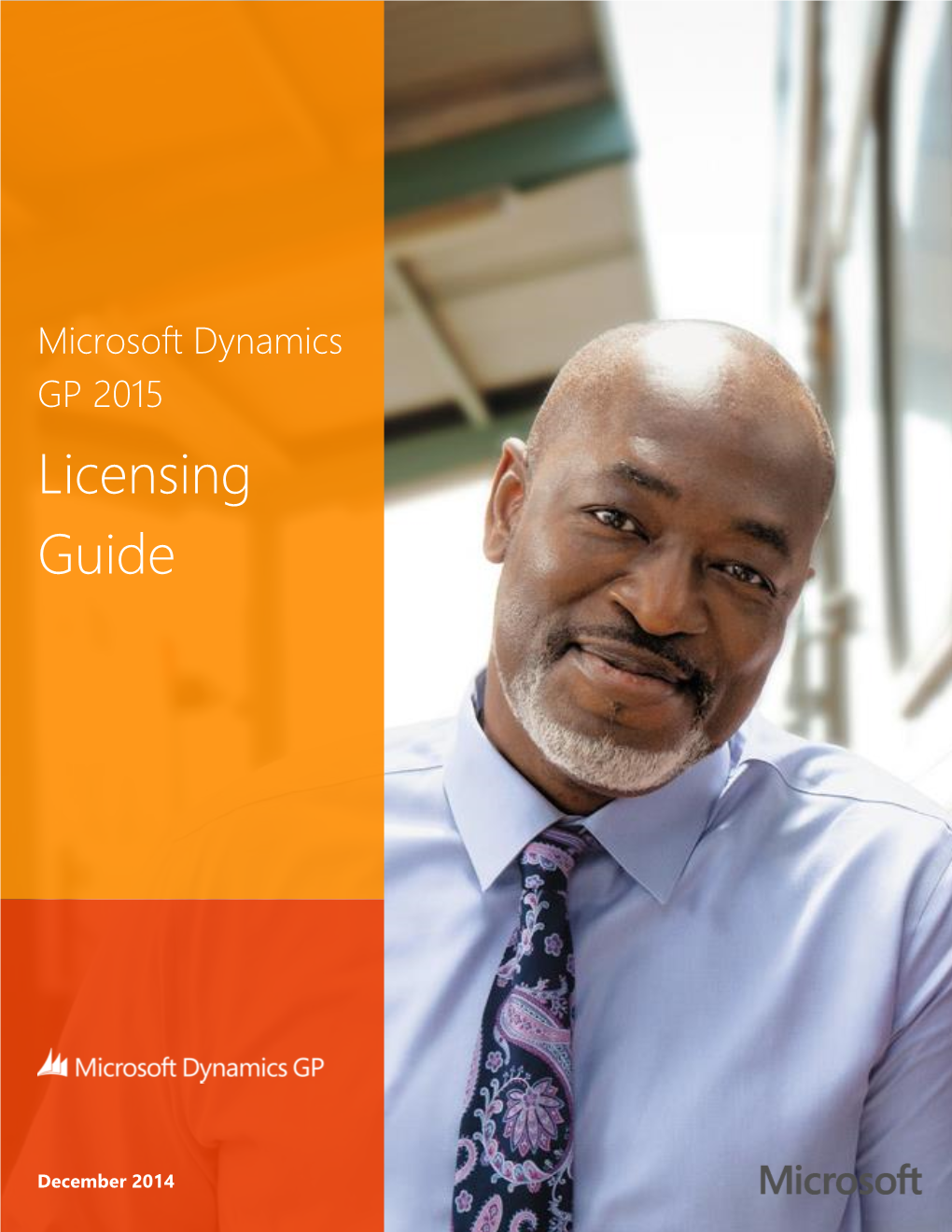 Microsoft Dynamics GP 2015 Licensing Guide