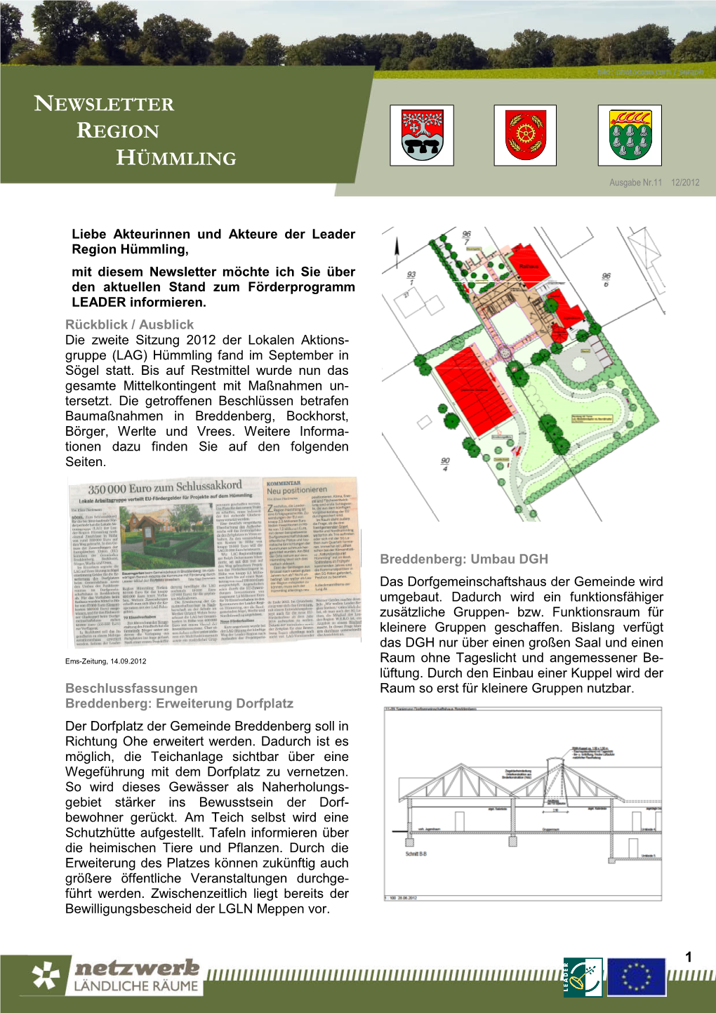 Newsletter Region Hümmling