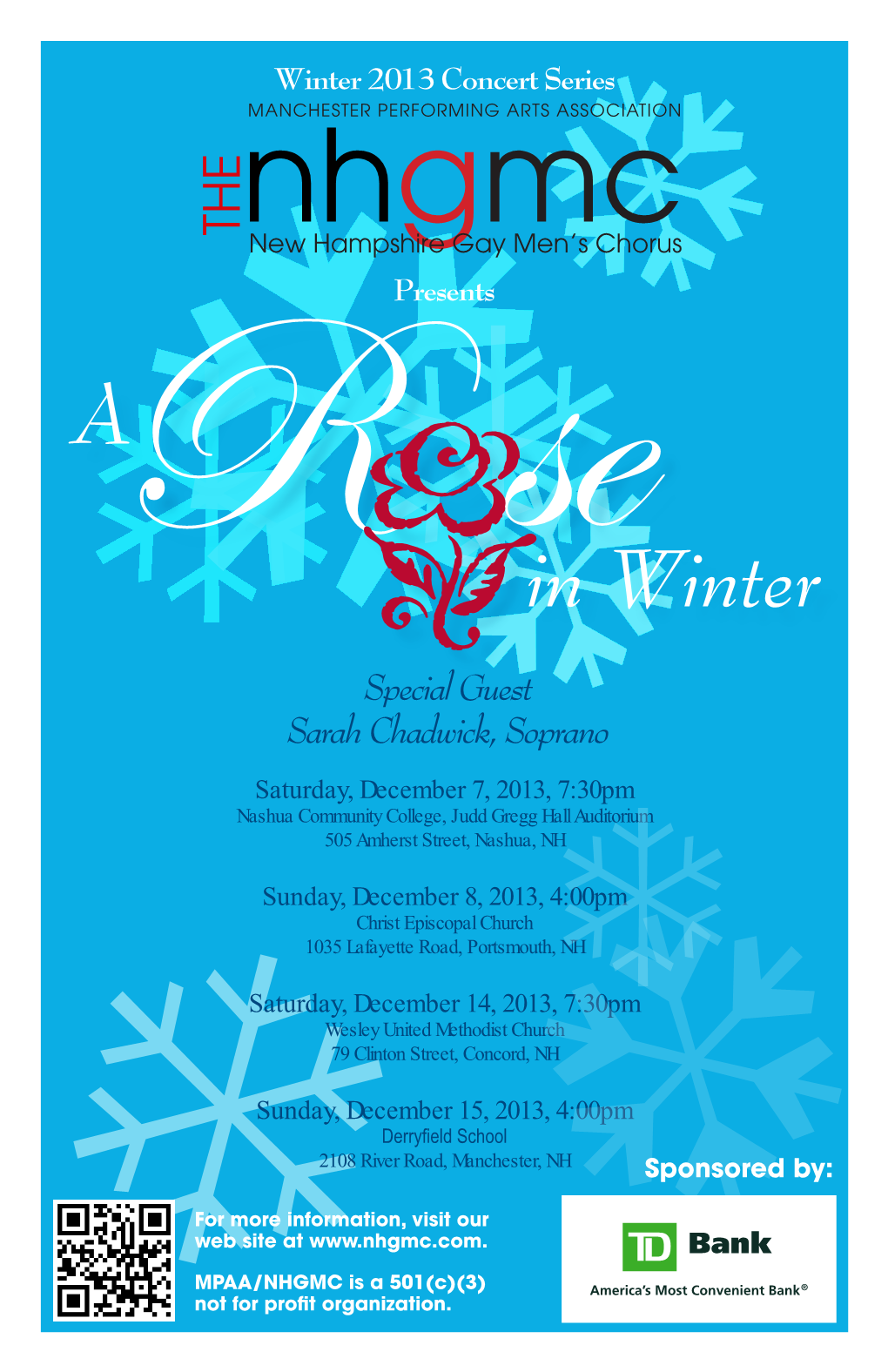 Winter 2013 Concert Program Book