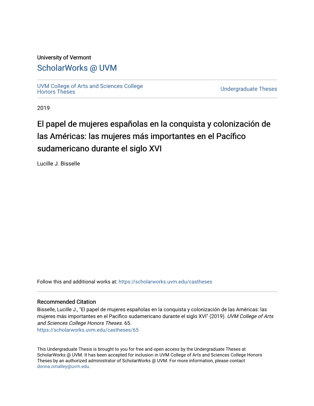 El Papel De Mujeres Españolas En La Conquista Y Colonización De Las Américas: Las Mujeres Más Importantes En El Pacífico Sudamericano Durante El Siglo XVI