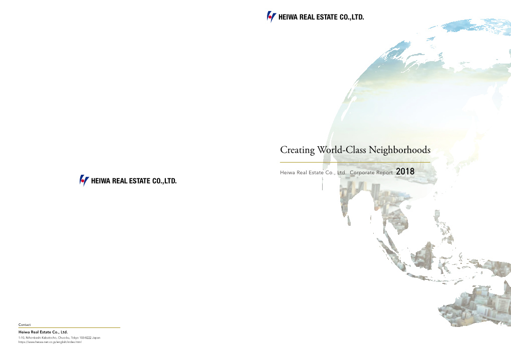 Creating World-Class Neighborhoods