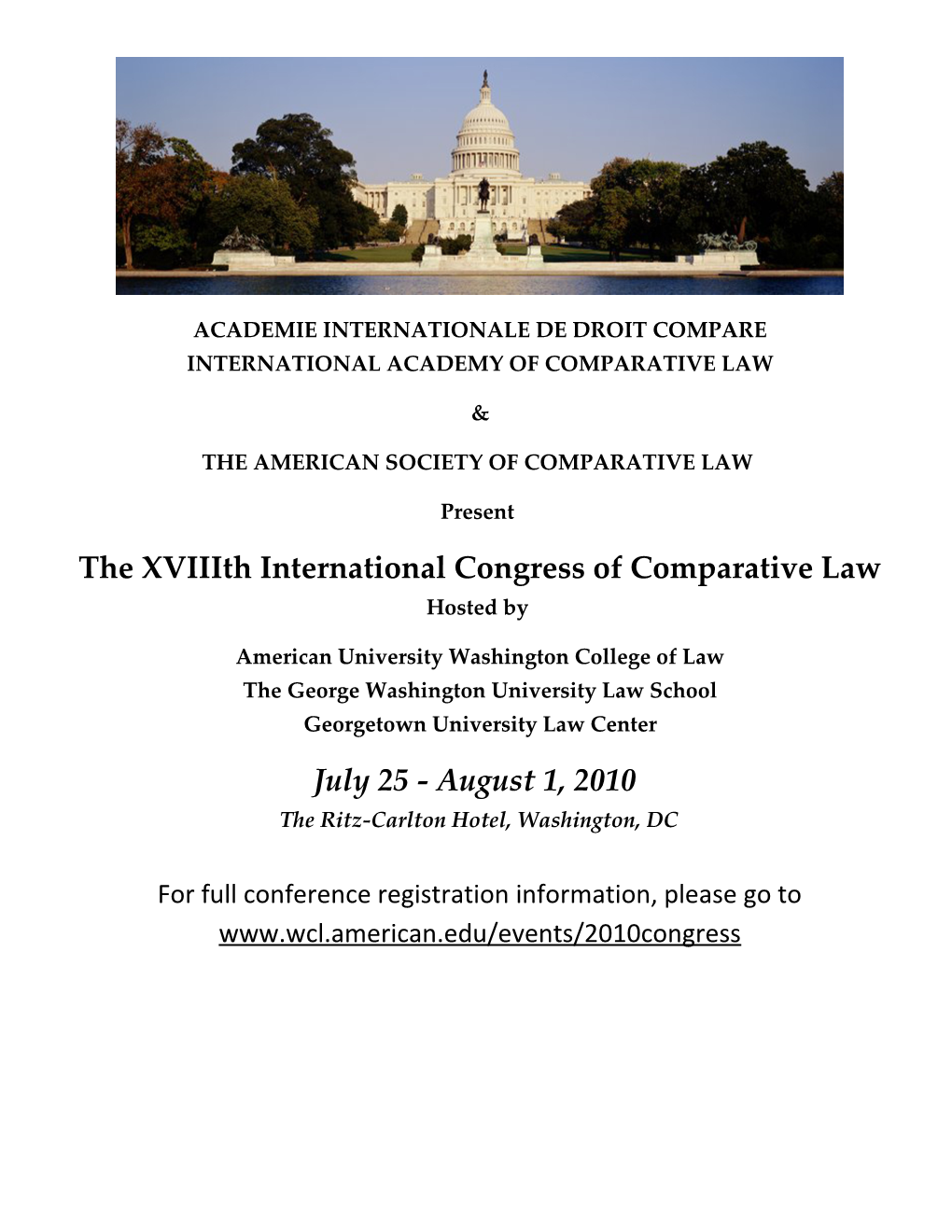 The American Society of Comparative Law