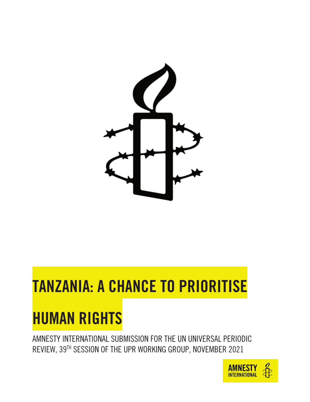 Tanzania: a Chance to Prioritize Human Rights