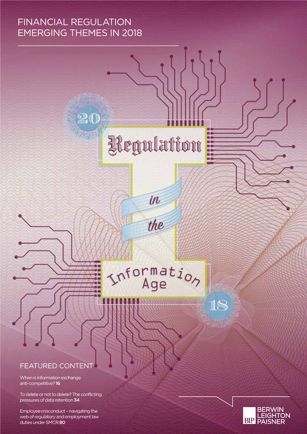 Financial Regulation Emerging Themes in 2018