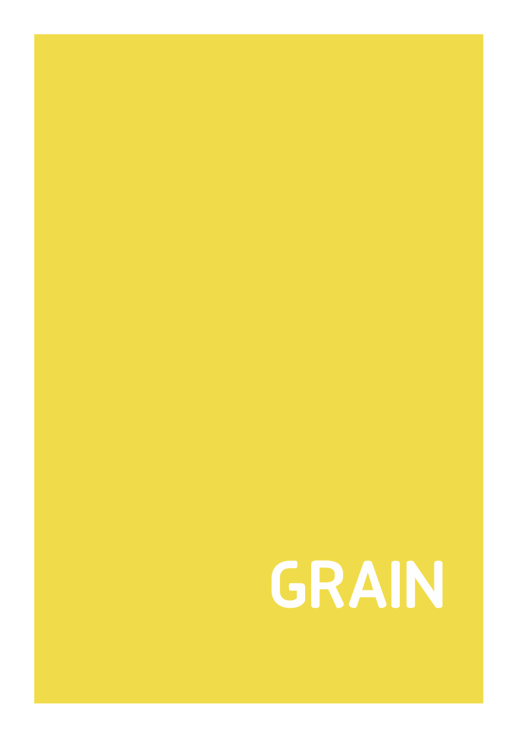 GRAIN Publication