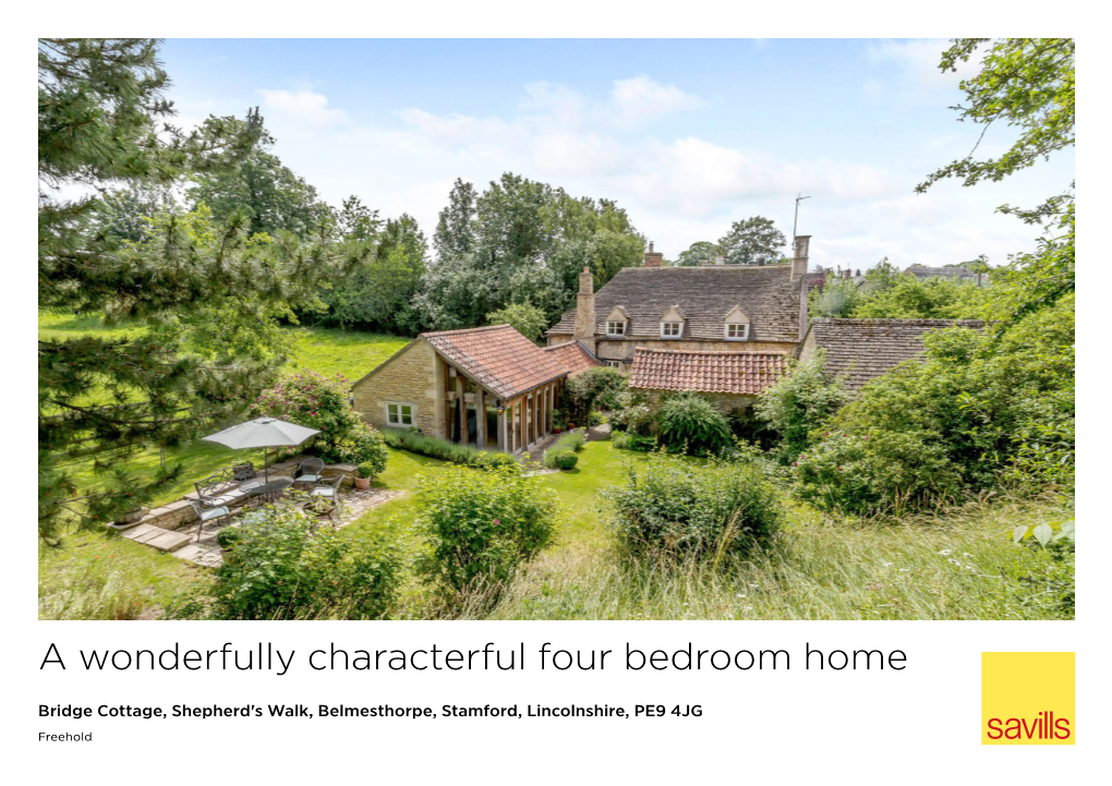 A Wonderfully Characterful Four Bedroom Home