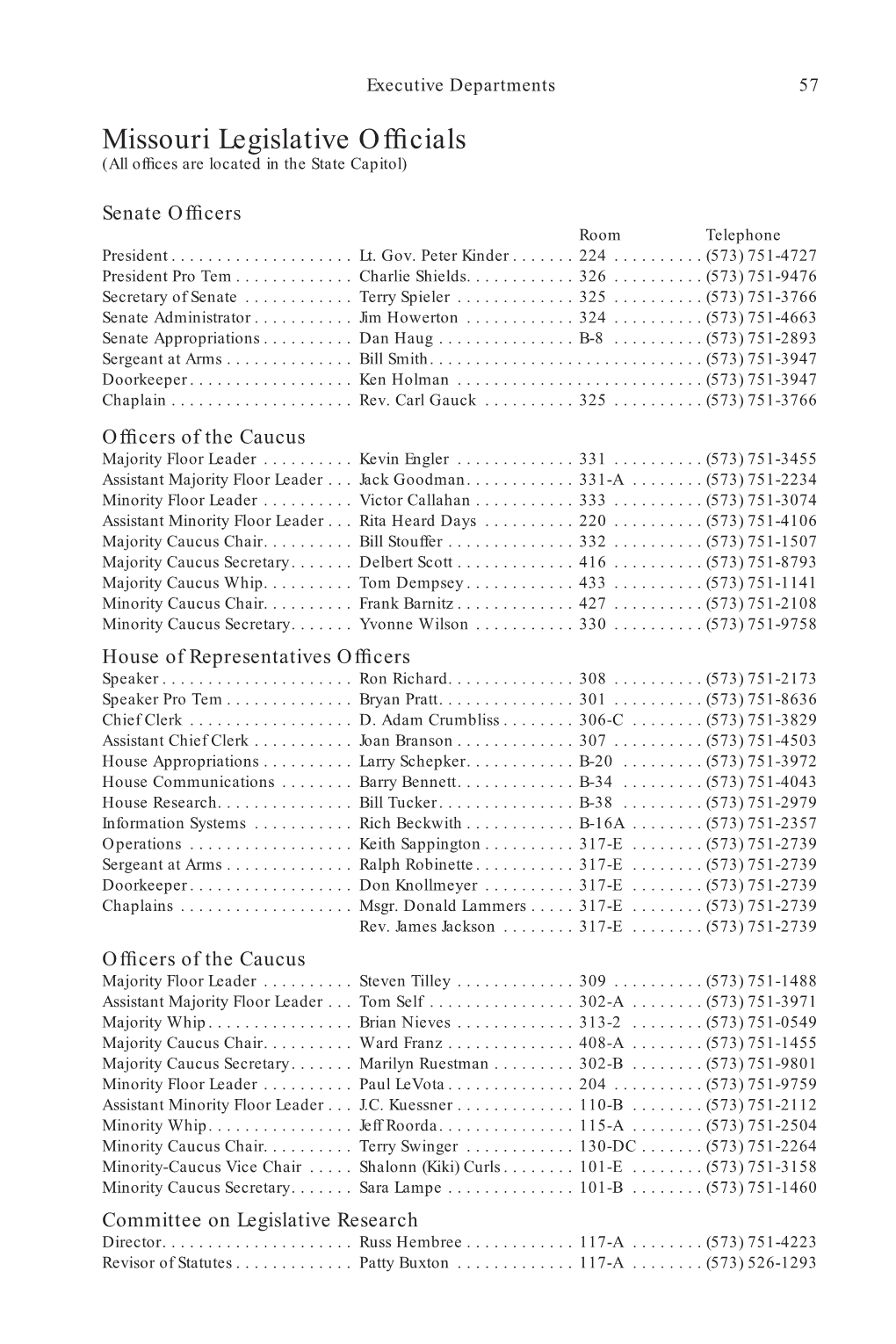 Legislative Branch 61