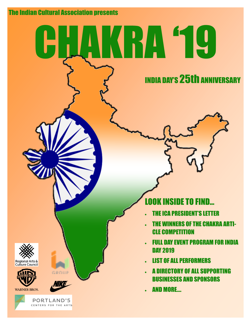 The Indian Cultural Association Presents CHAKRA ‘19