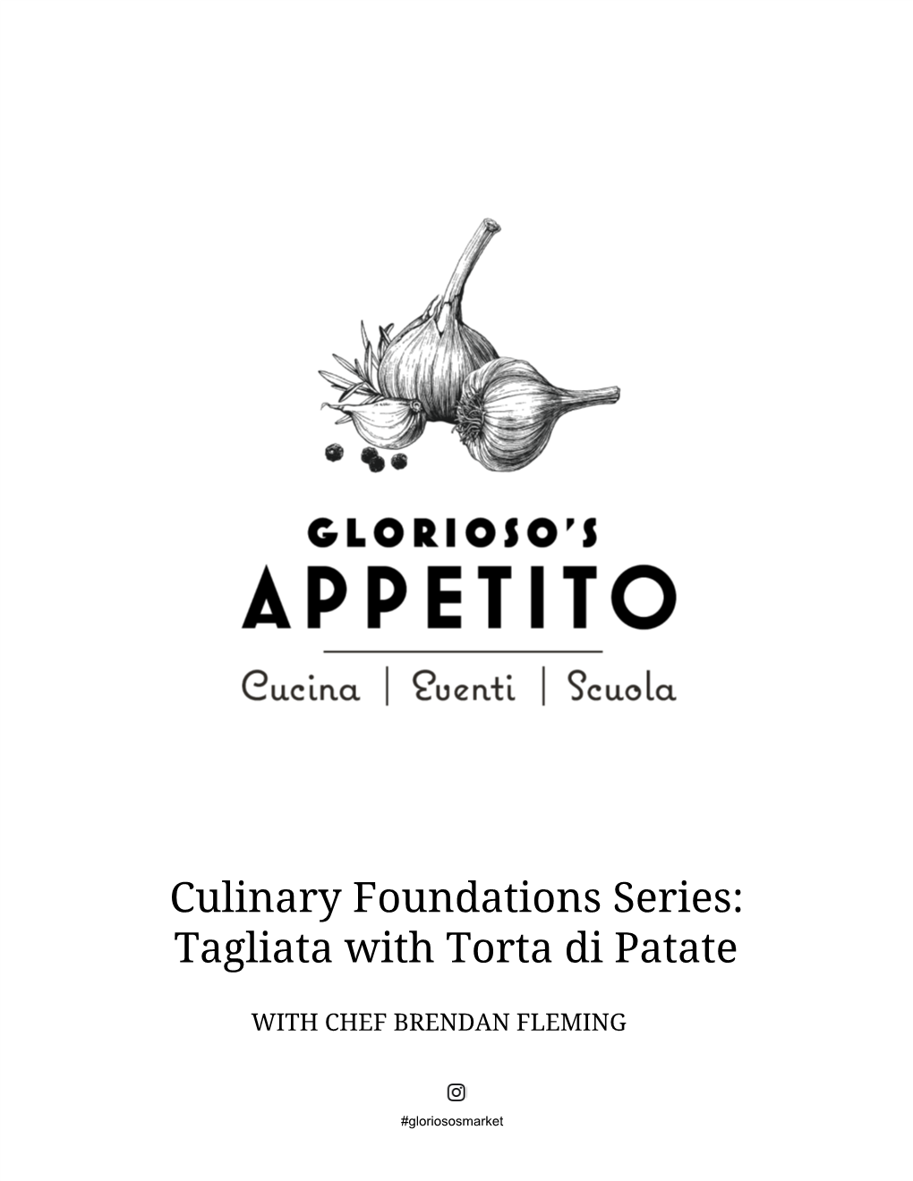 Culinary Foundations Series: Tagliata with Torta Di Patate