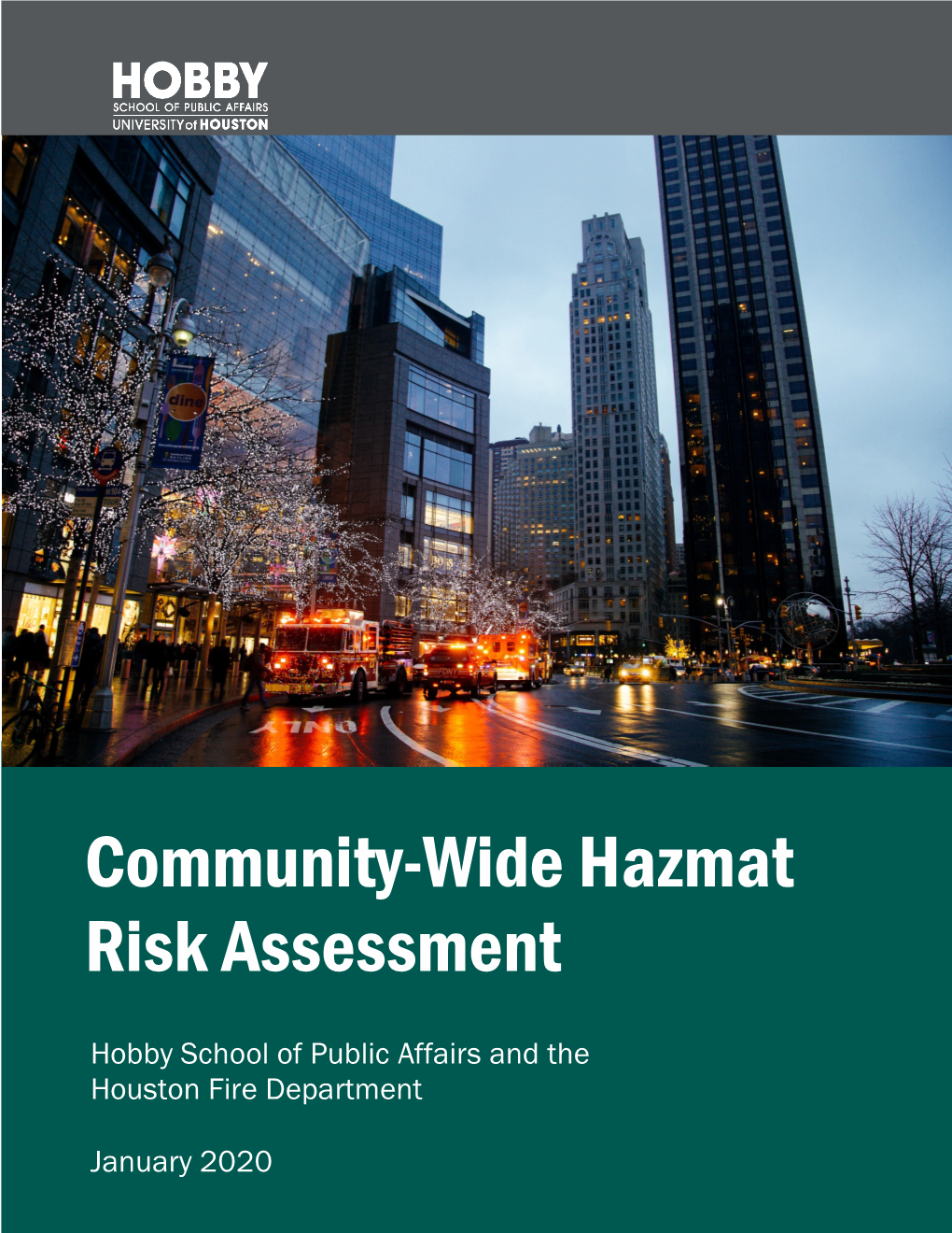 Community-Wide Hazmat Risk Assessment