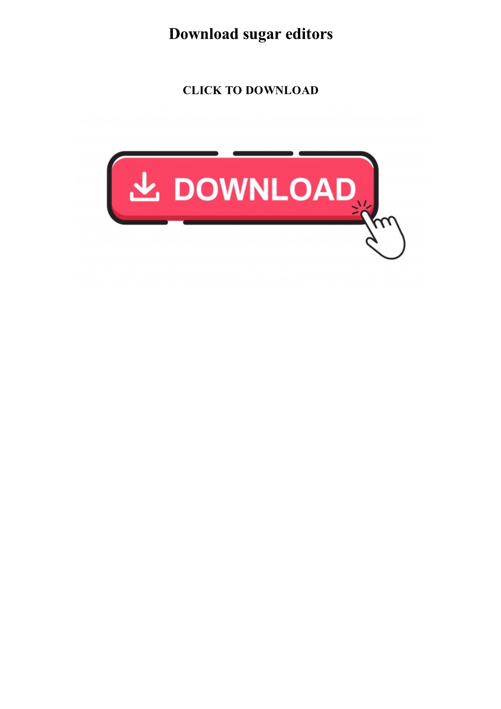 Download Sugar Editors