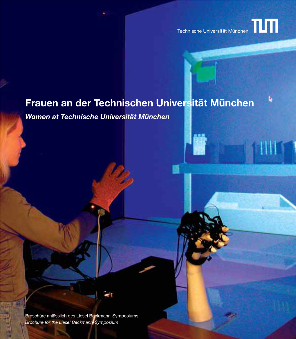 Frauen an Der Technischen Universität München Women at Technische Universität München