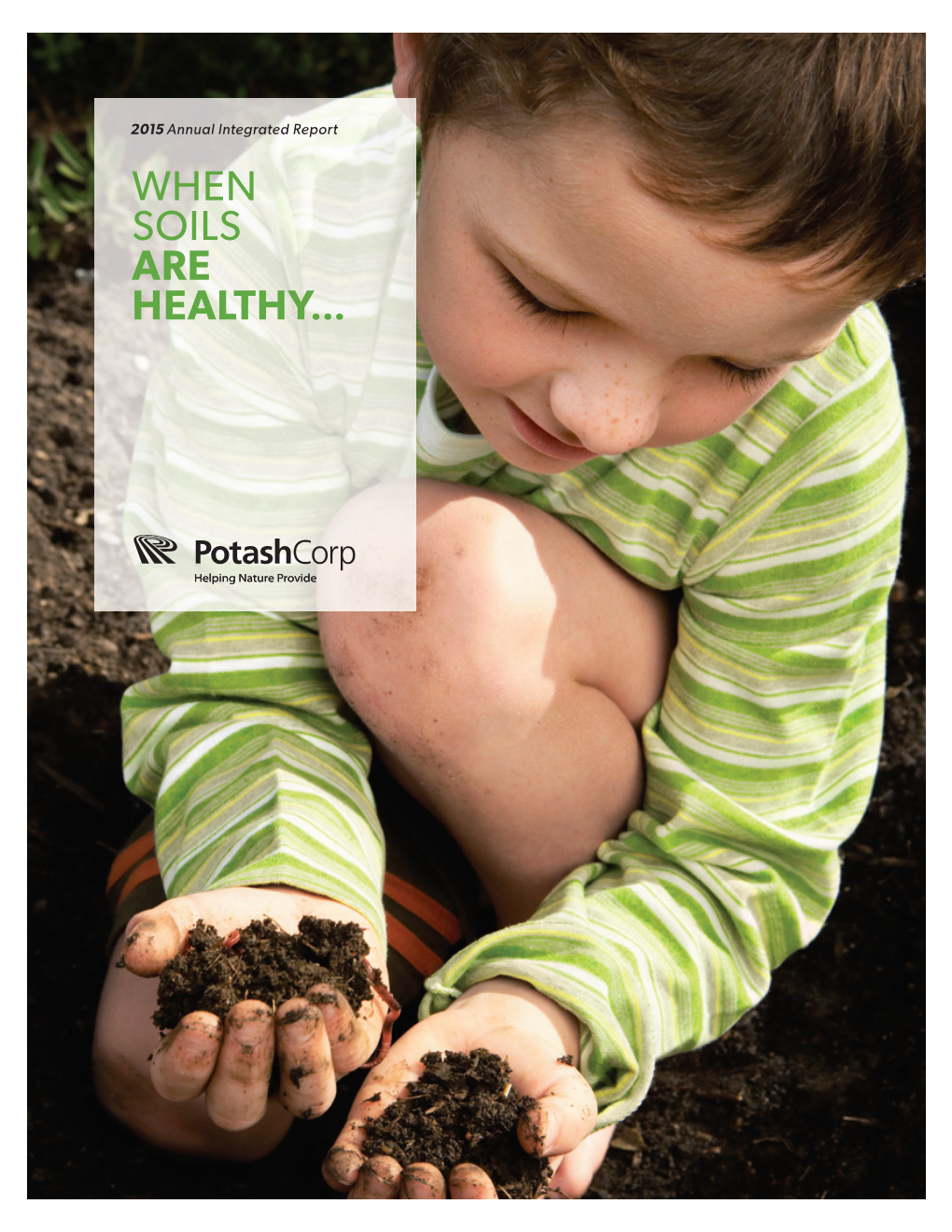 When Soils Are Healthy… Gri