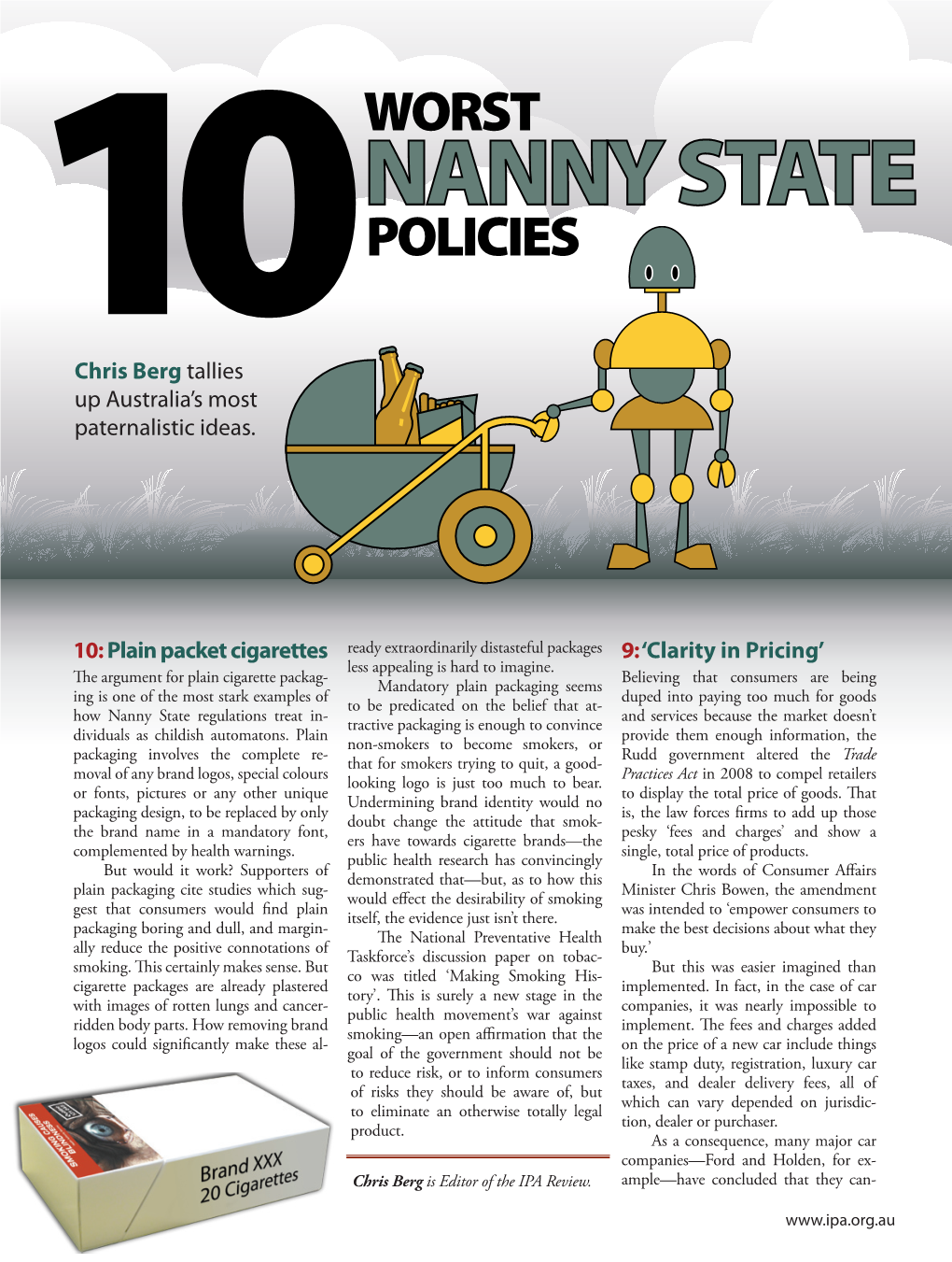 Nanny State Policies