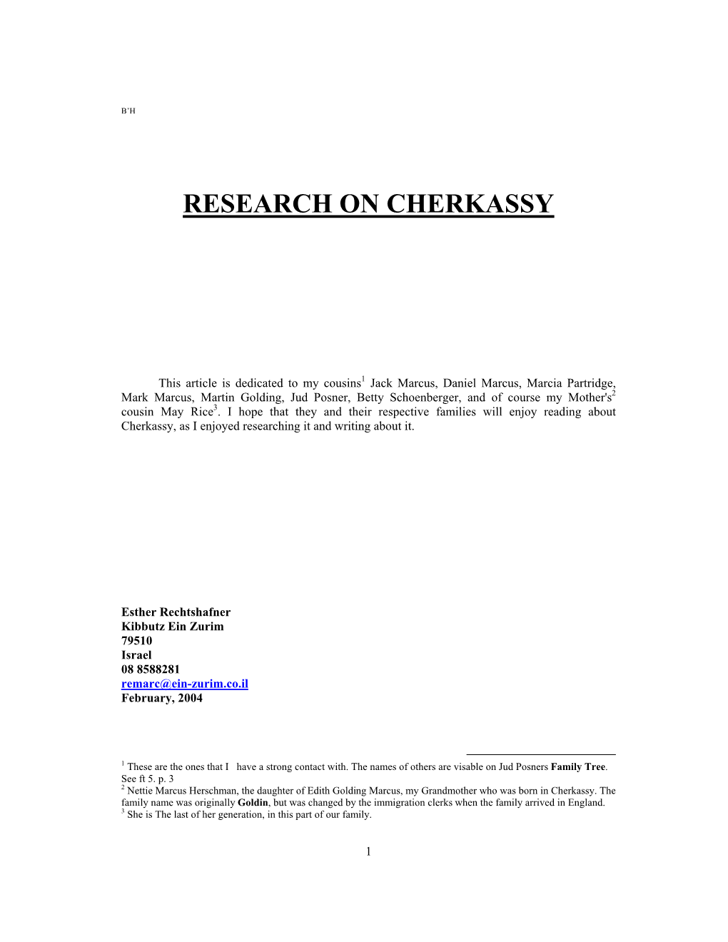 Cherkassy Research