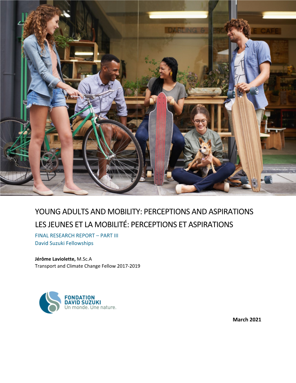 Young Adults and Mobility: Perceptions And