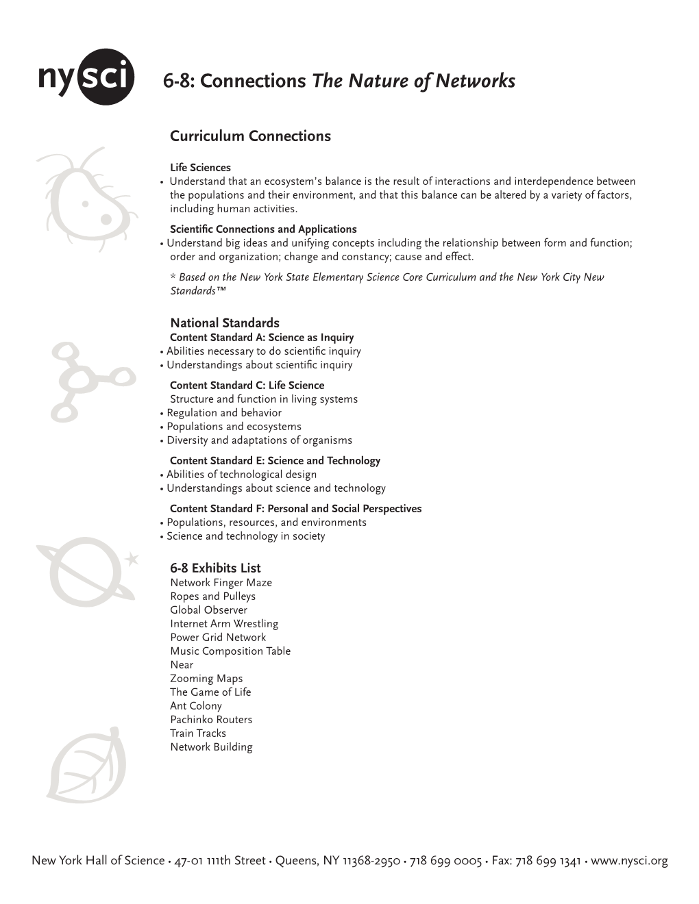 Connections the Nature of Networks