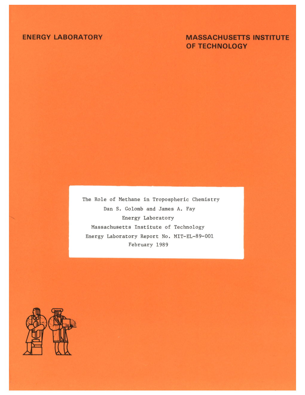 The Role of Methane in Tropospheric Chemistry Dan S. Golomb and James A