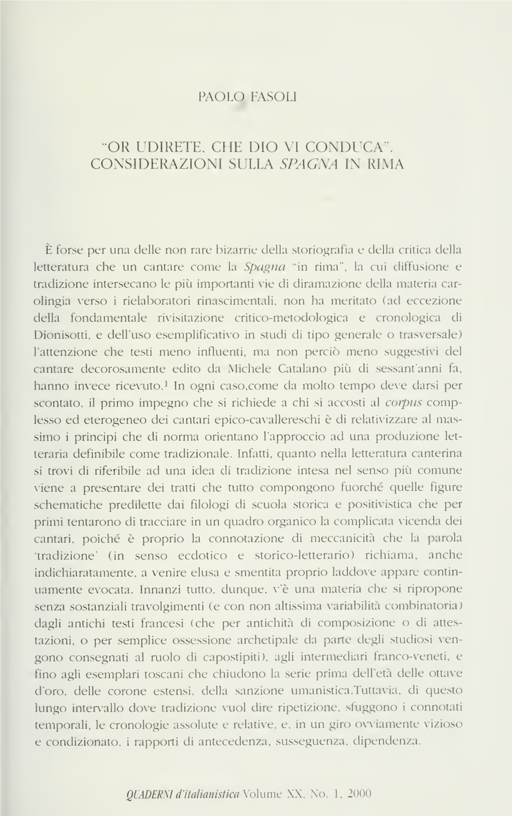 Quaderni D'italianistica : Revue Officielle De La Société Canadienne