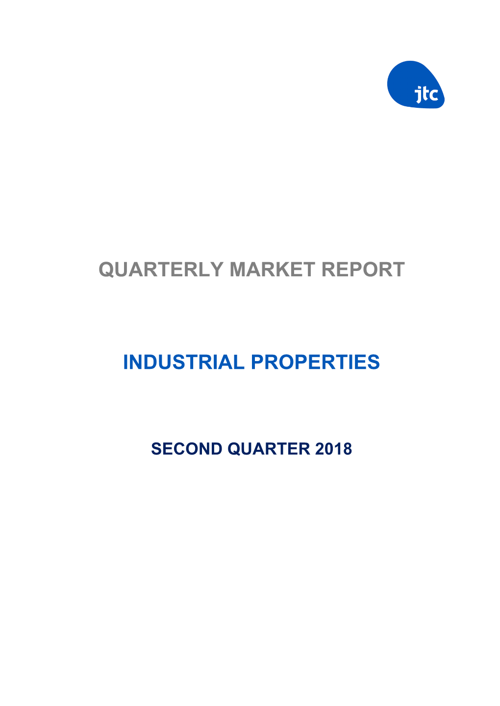 Quarterly Market Report Industrial Properties