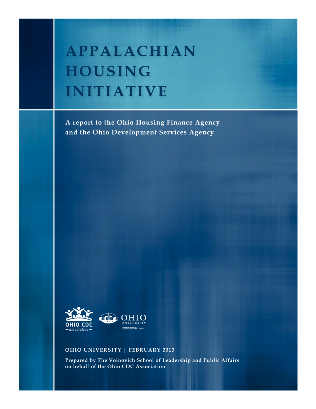 Ohio Appalachian Housing Initiative