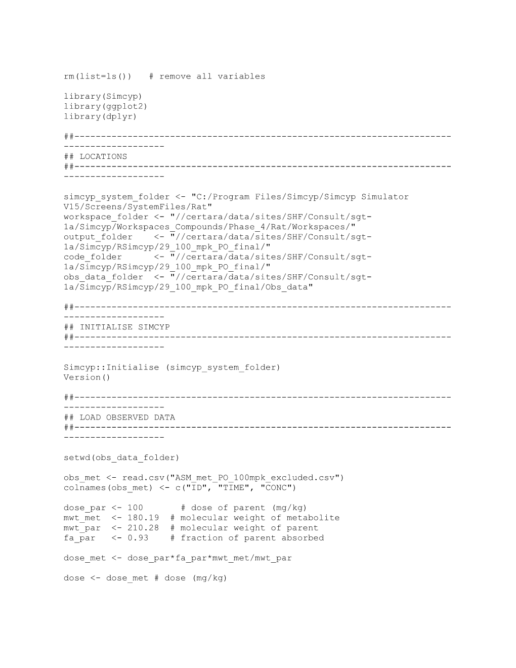 Rm(List=Ls()) # Remove All Variables Library(Simcyp) Library(Ggplot2) Library(Dplyr)