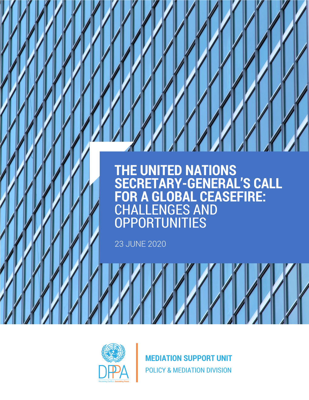 Policy Note Ceasefire Call Challenges Opportunities 0