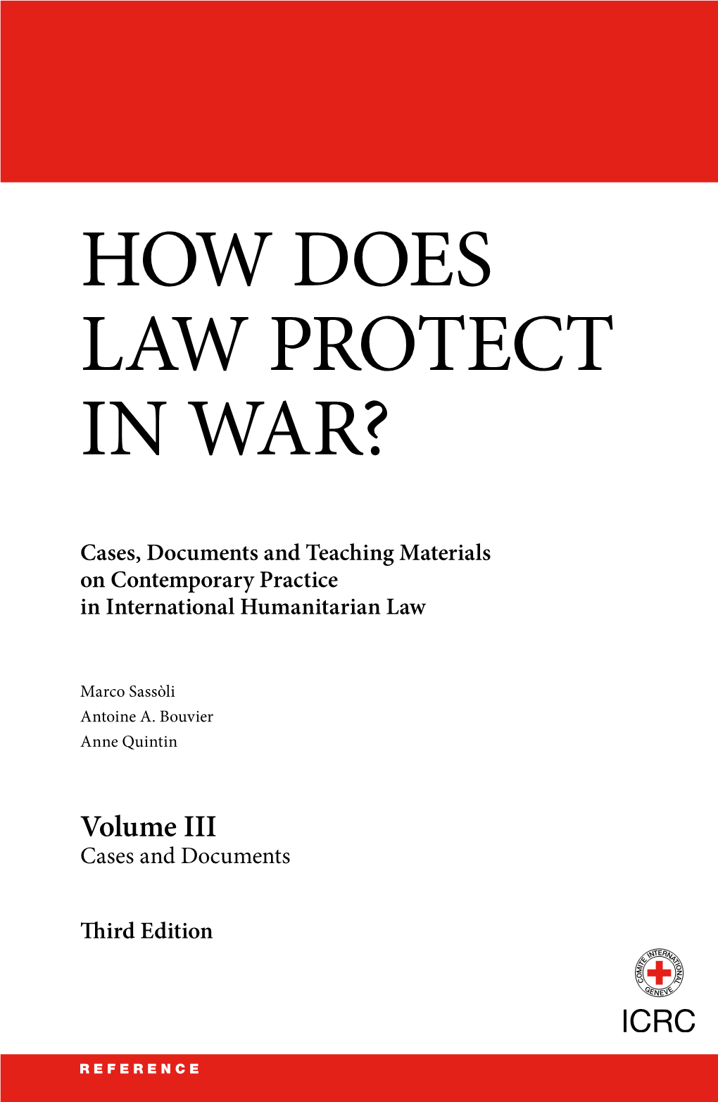 How Does Law Protect in War?