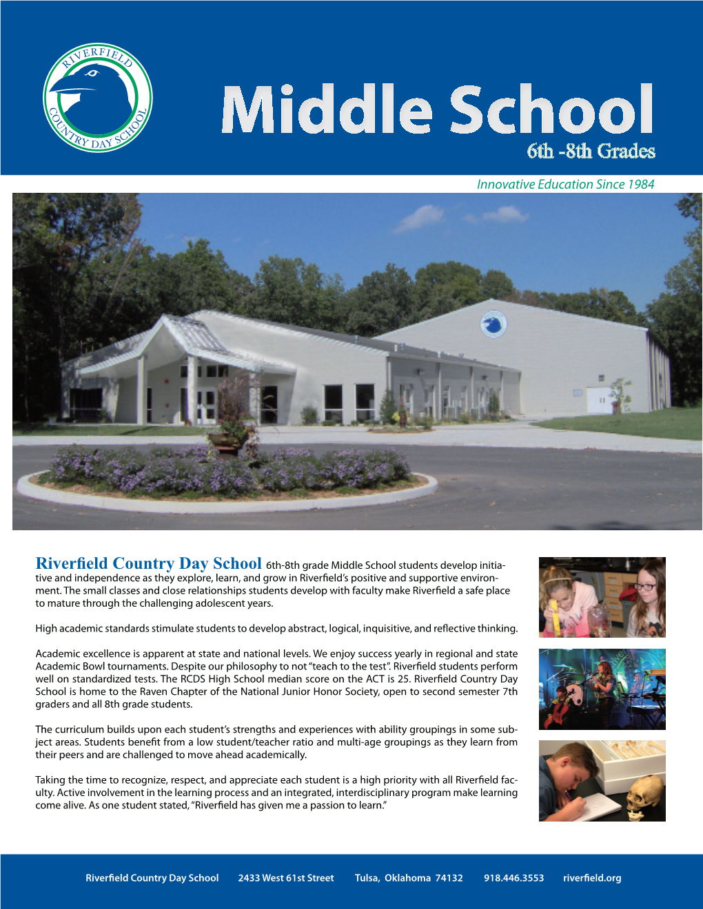 Middle School 6Th -8Th Grades