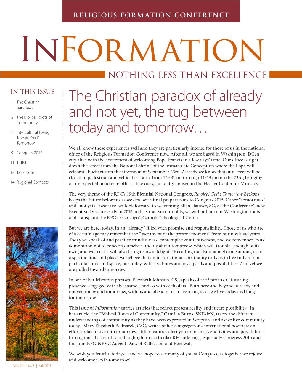 The Christian Paradox of Already and Not Yet, the Tug Between Today And