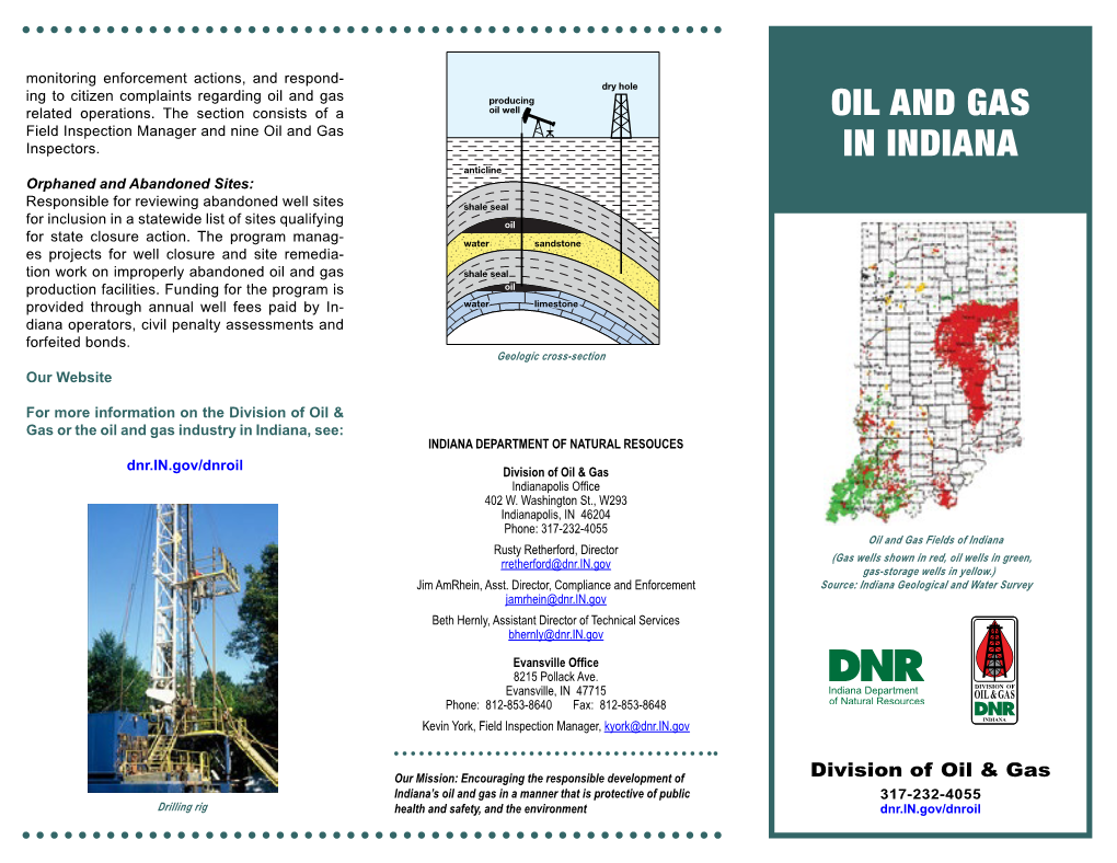 Indiana Oil and Natural