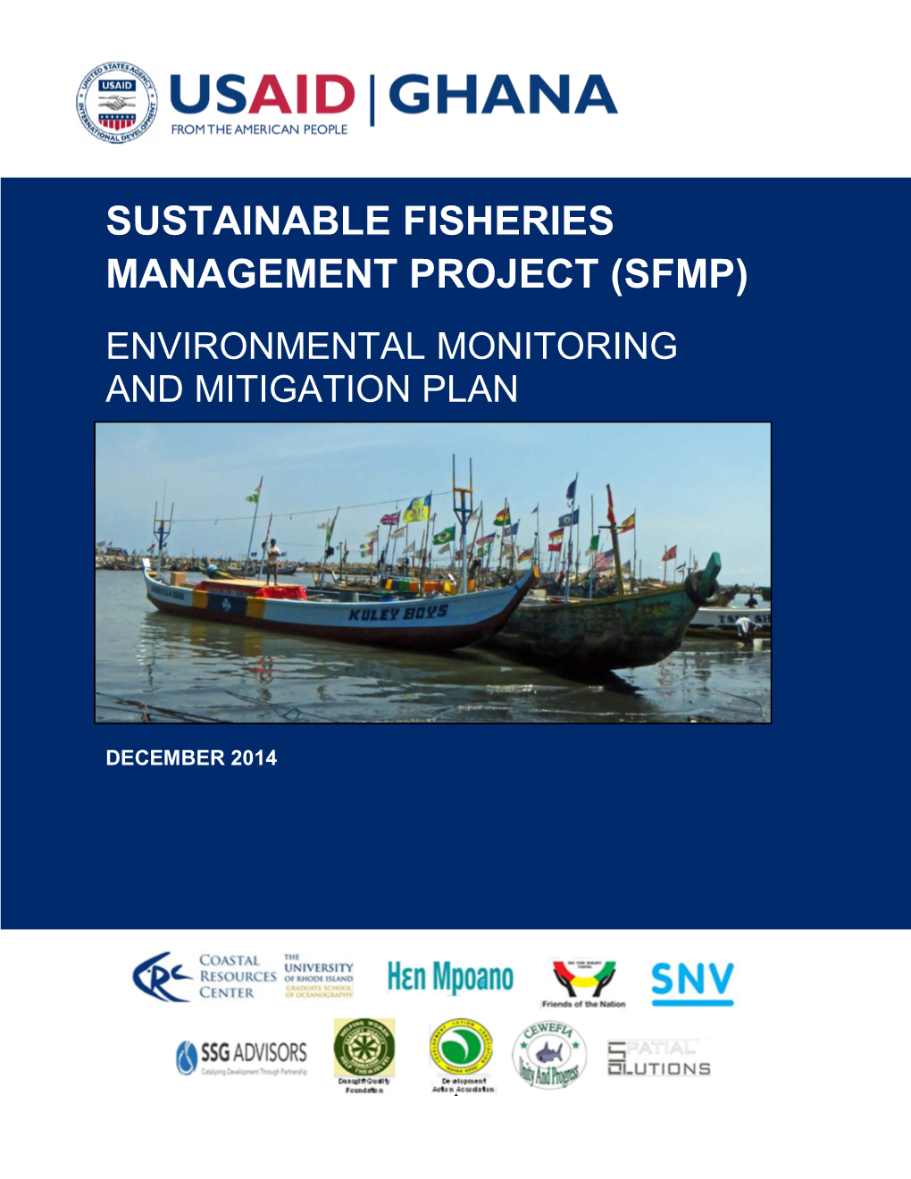 SFMP Environmental Monitoring and Mitigation Plan