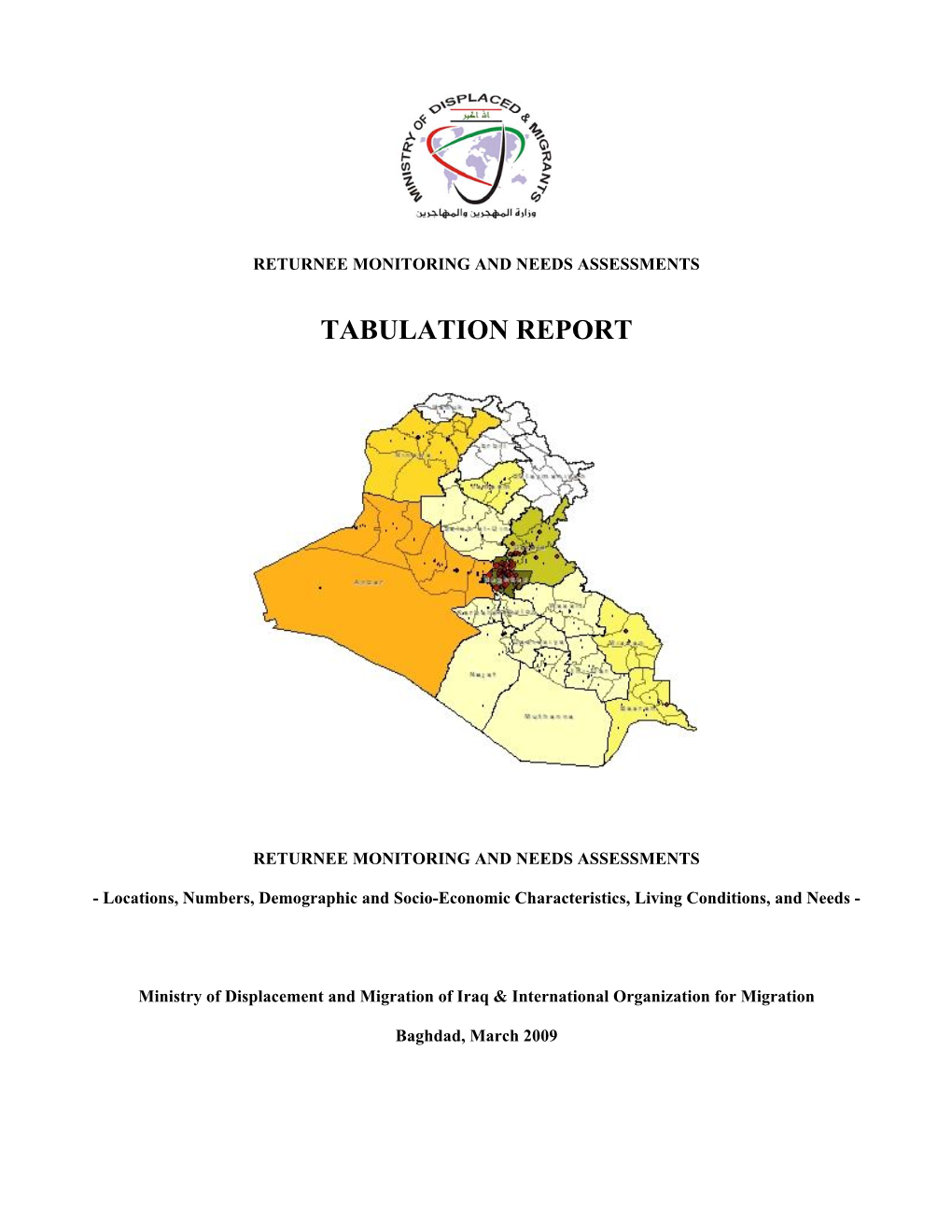 Tabulation Report