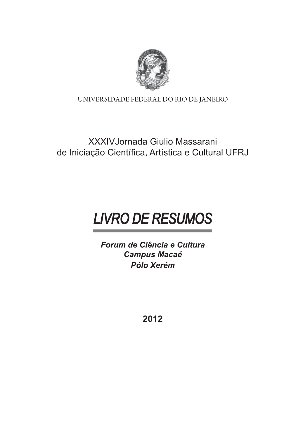 Livro Resumos FCC-Macae-Xerem.Indd