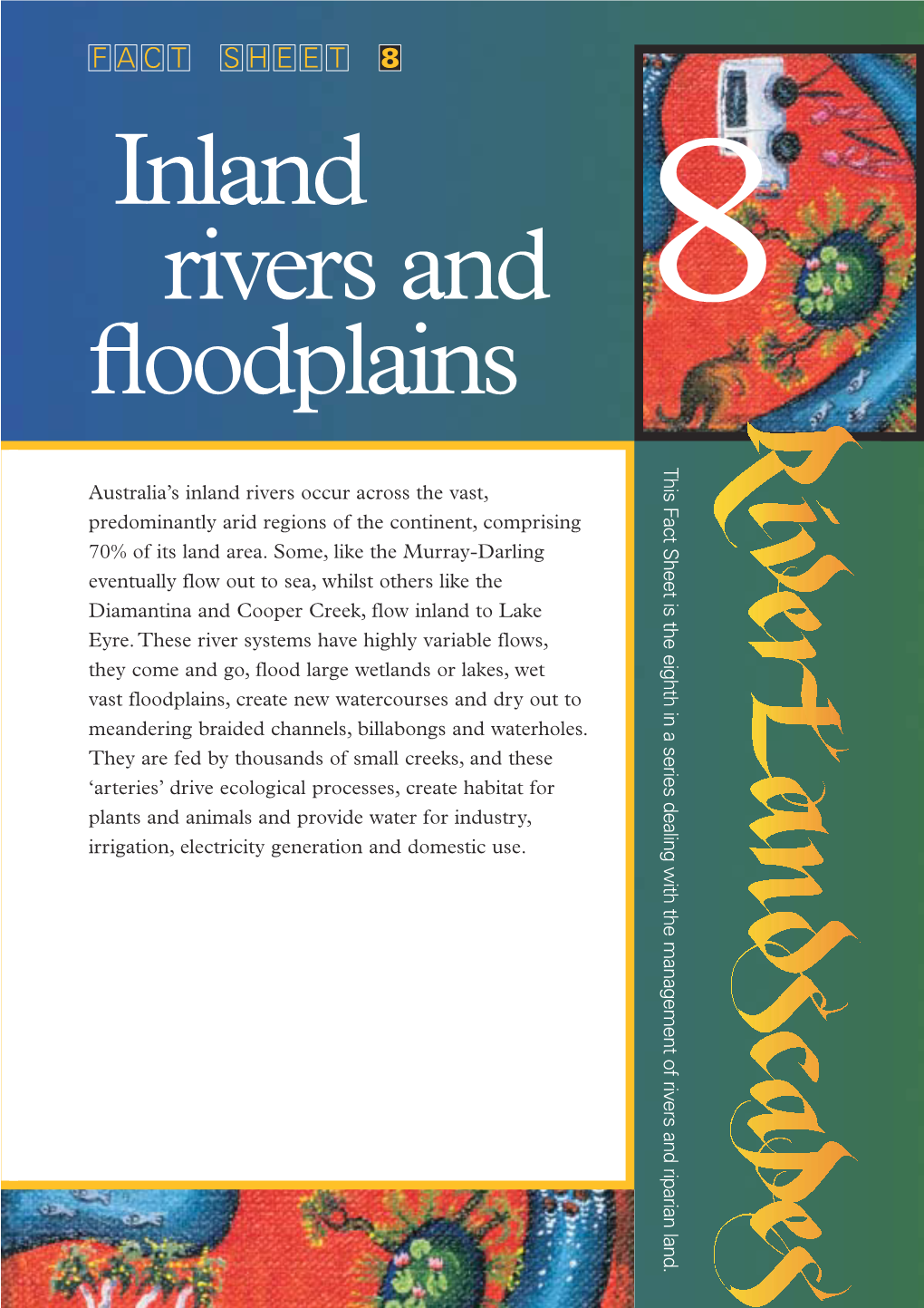 Fact Sheet 8, Land & Water Across Australia