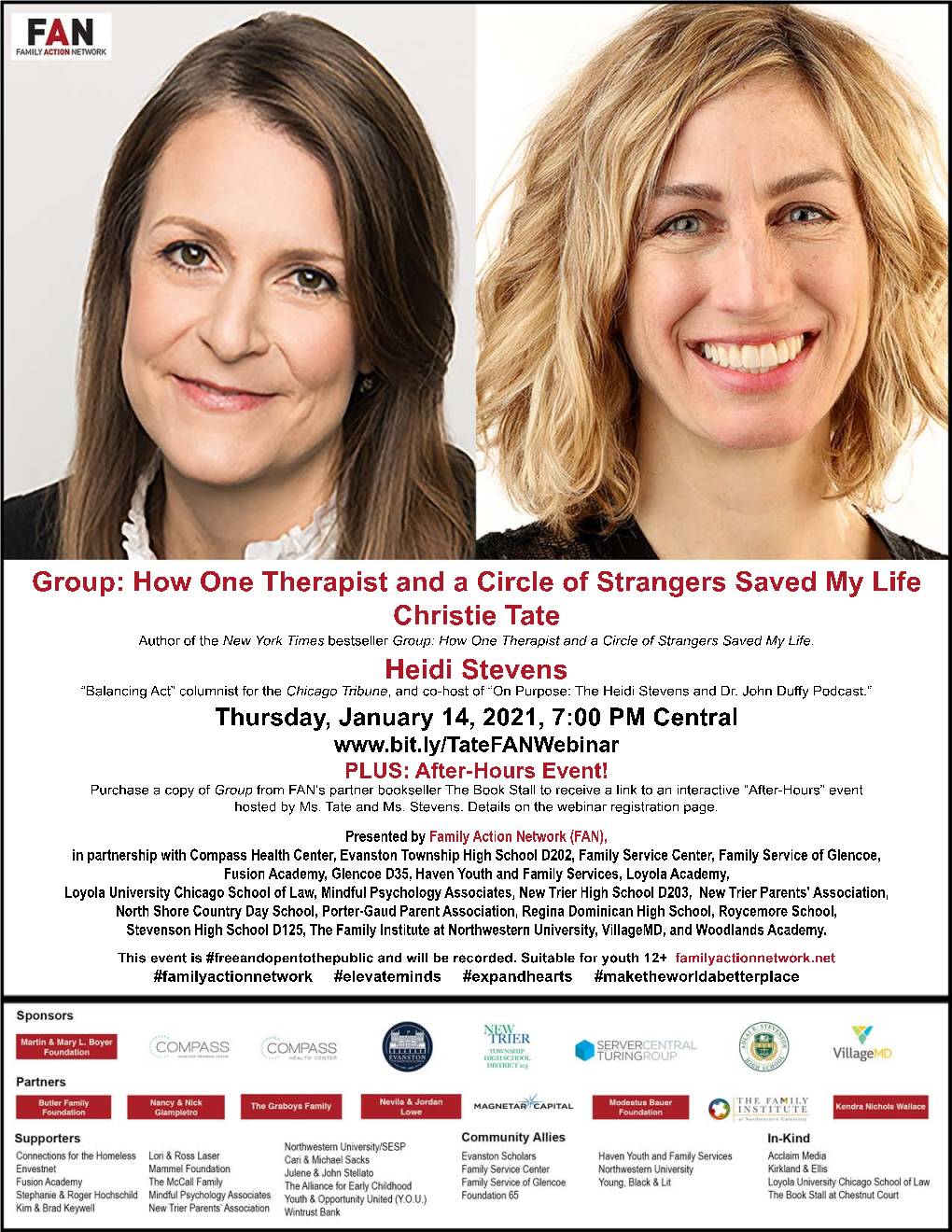 Christie Tate Author of the New York Times Bestseller Group: How One Therapist and a Circle of Strangers Saved My Life