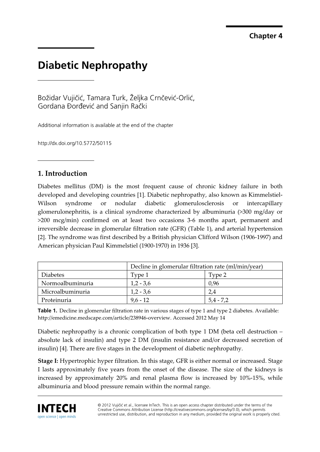 Diabetic Nephropathy