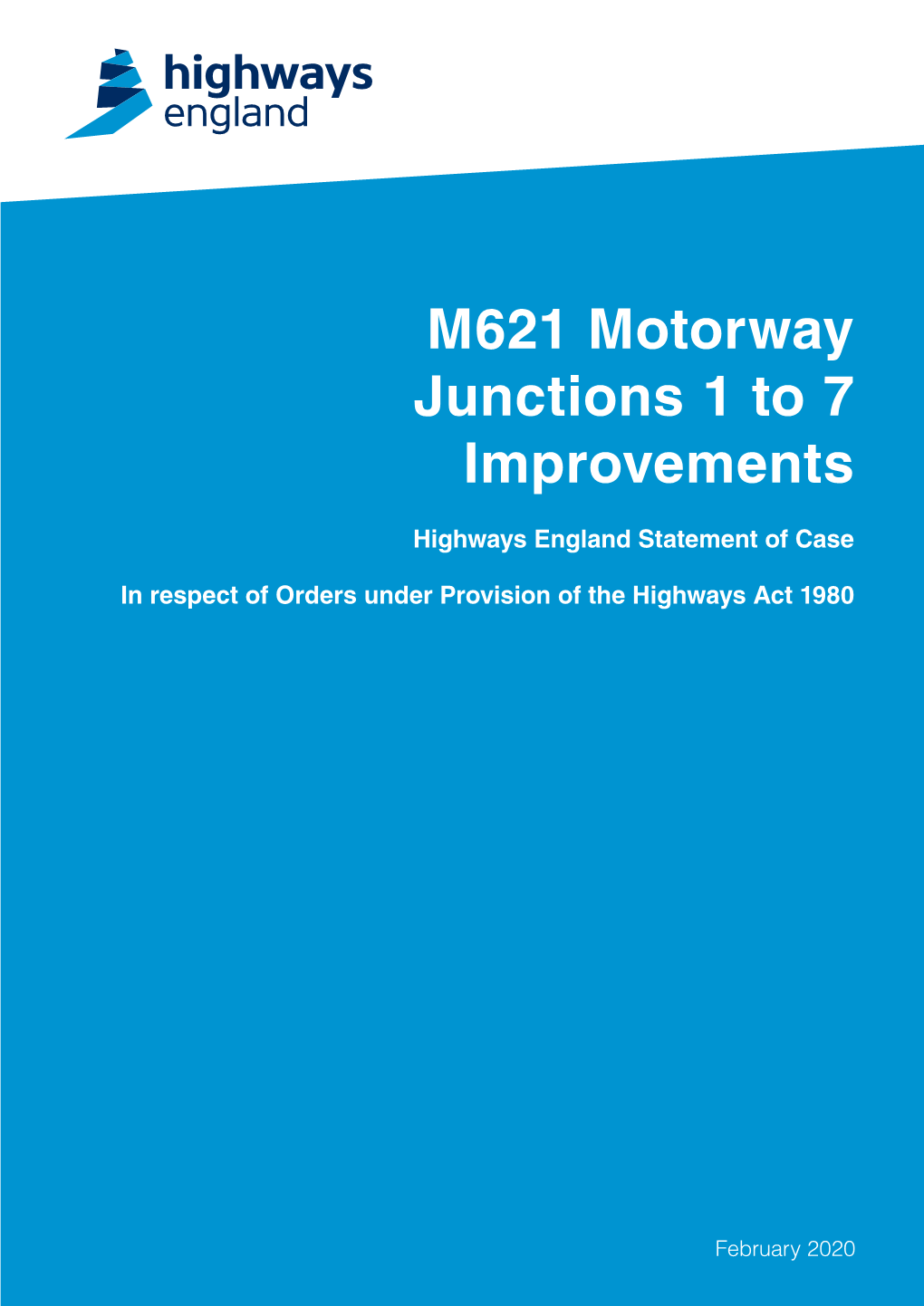 M621 Motorway Junctions 1 to 7 Improvements