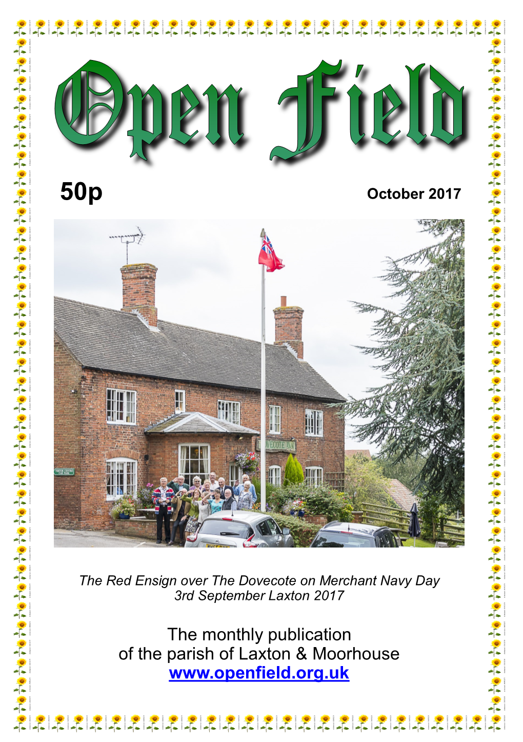 The Monthly Publication of the Parish of Laxton & Moorhouse